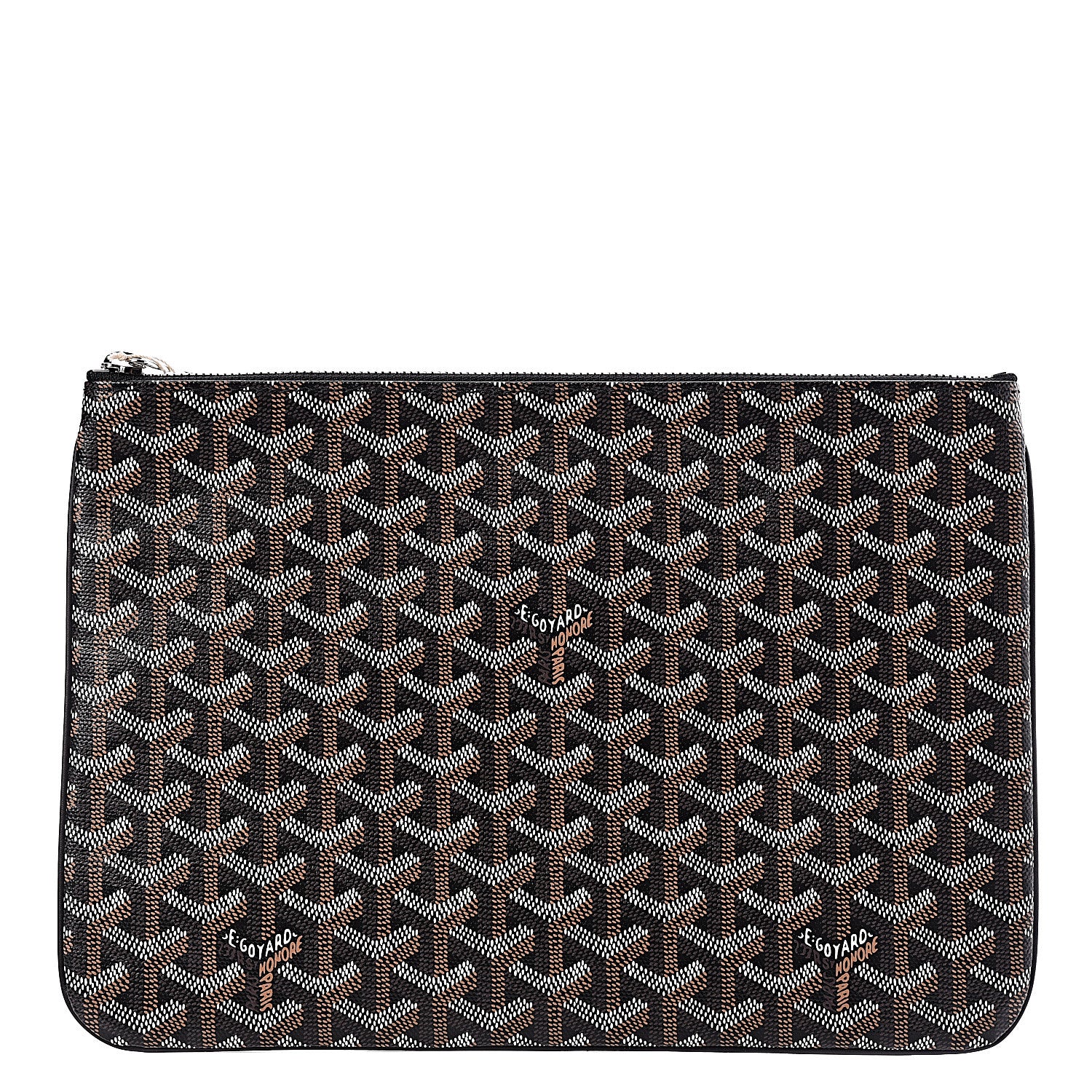 Goyard Goyardine Senat Pochette MM Black 1 of 6