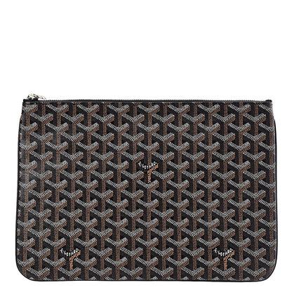 Goyard Goyardine Senat Pochette MM Black 1 of 6
