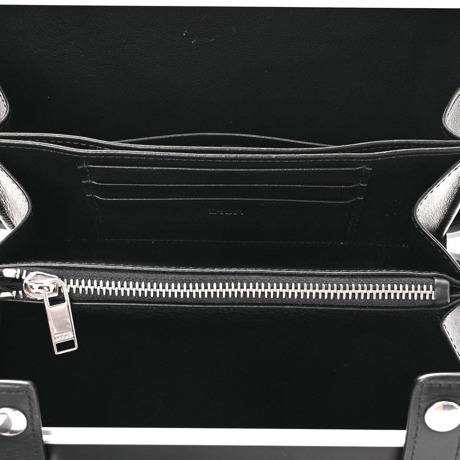 Christian Dior X RIMOWA Aluminum Personal Clutch On Strap Black 5 of 13