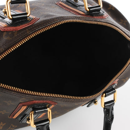 Louis Vuitton Monogram Mirage Speedy 30 Black 5 of 8