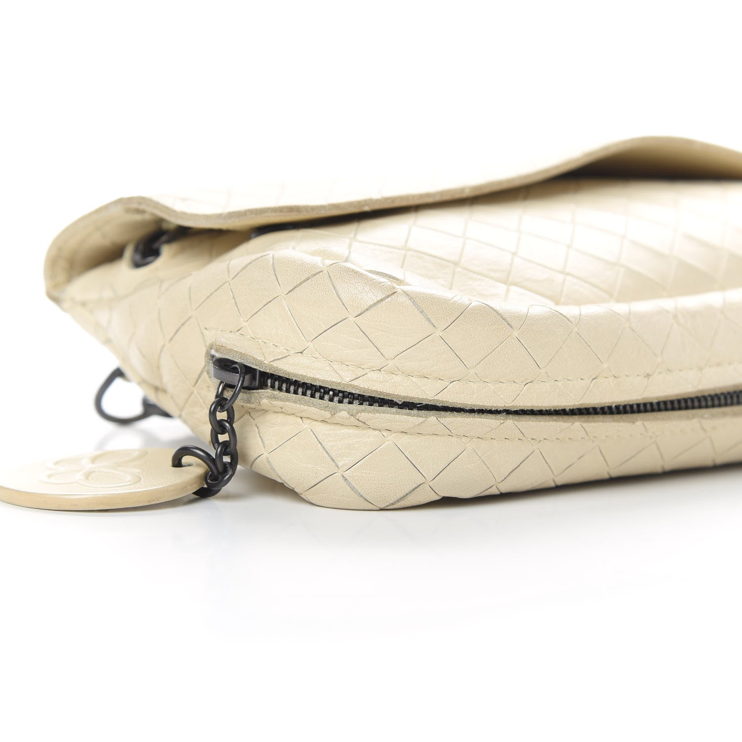 Bottega Veneta Nappa Intrecciato Mini Messenger Bag White 9 of 14