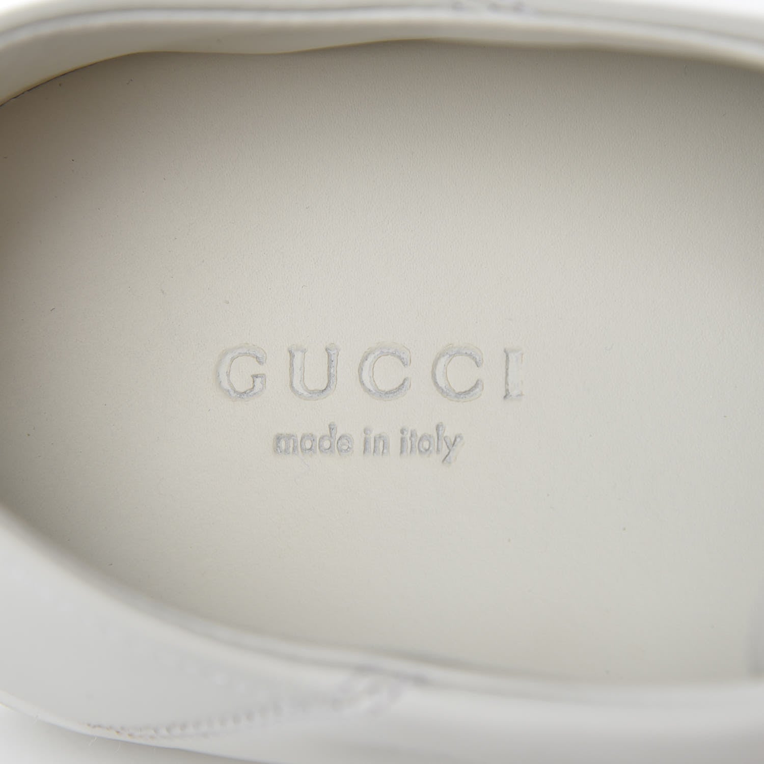 Gucci Calfskin Bee Star Embroidered Sylvie Web Ace Sneakers 40 White 6 of 10
