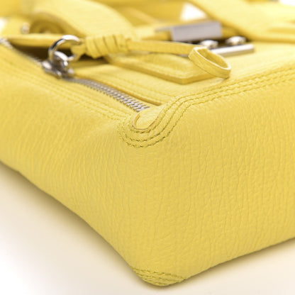 3.1 Phillip Lim 3.1 Textured Calfskin Mini Pashli Satchel Yellow 8 of 11