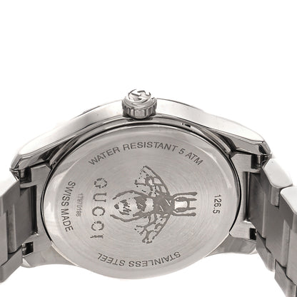 Gucci Stainless Steel Pink Mother of Pearl 27mm G-Timeless Cat Quartz Watch 4 of 4