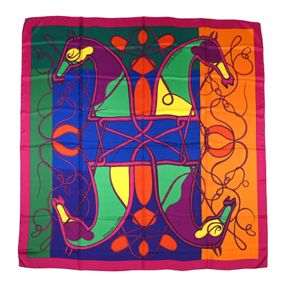 Hermes Silk Coup de Fouet Scarf 140 1 of 6