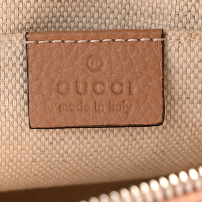 Gucci Pebbled Calfskin Small Soho Disco Bag Camelia 6 of 10