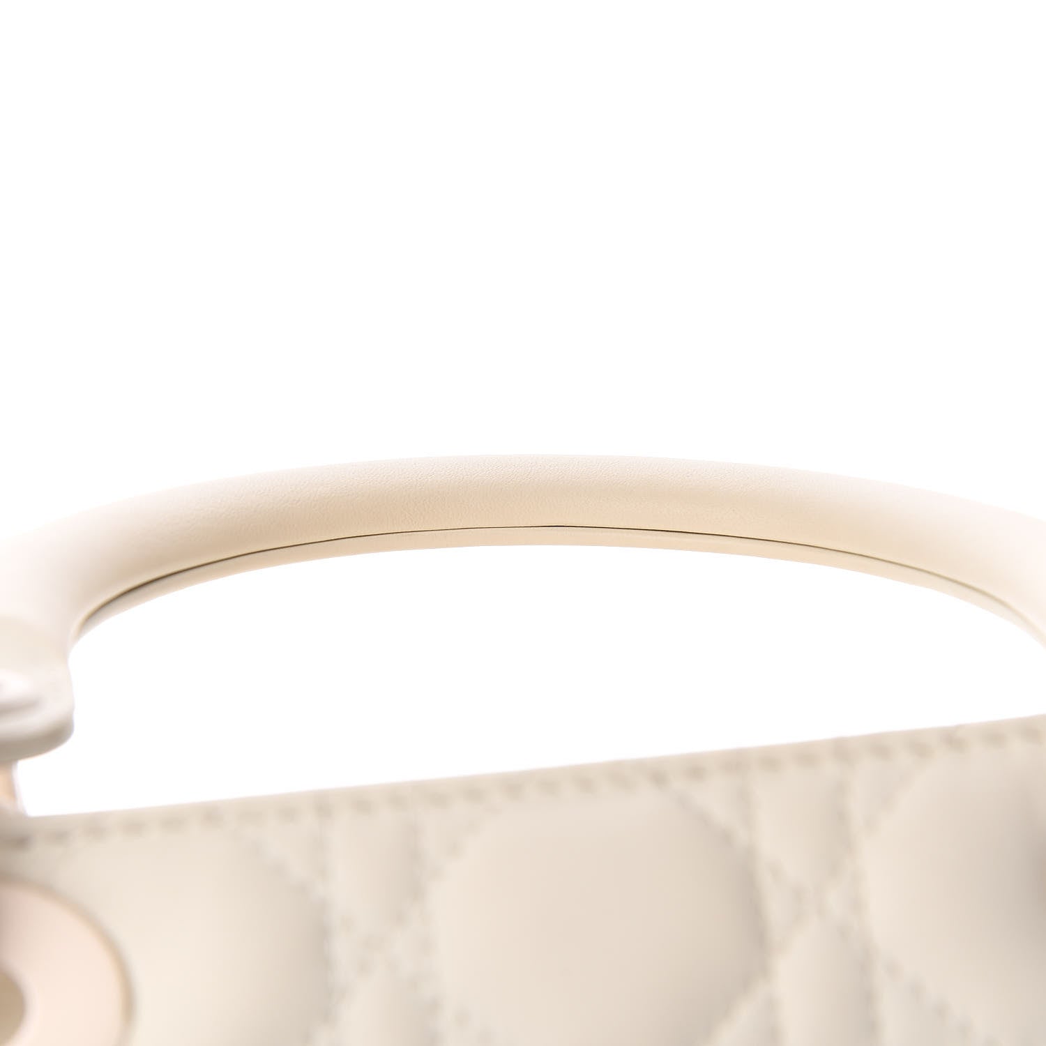 Christian Dior Ultra Matte Calfskin Cannage Medium Lady Dior Latte 12 of 16