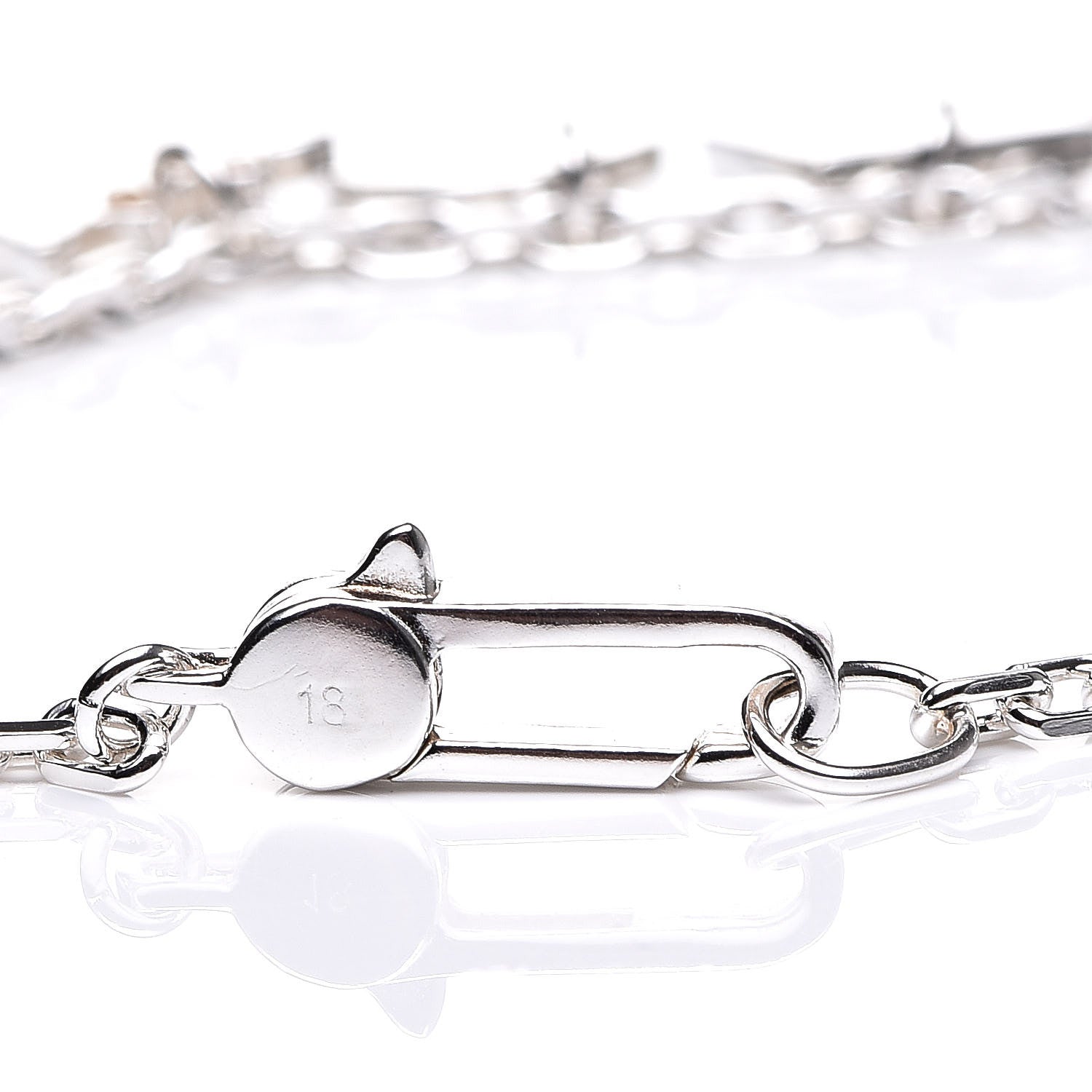 Gucci Sterling Silver Charm Bracelet 4 of 8