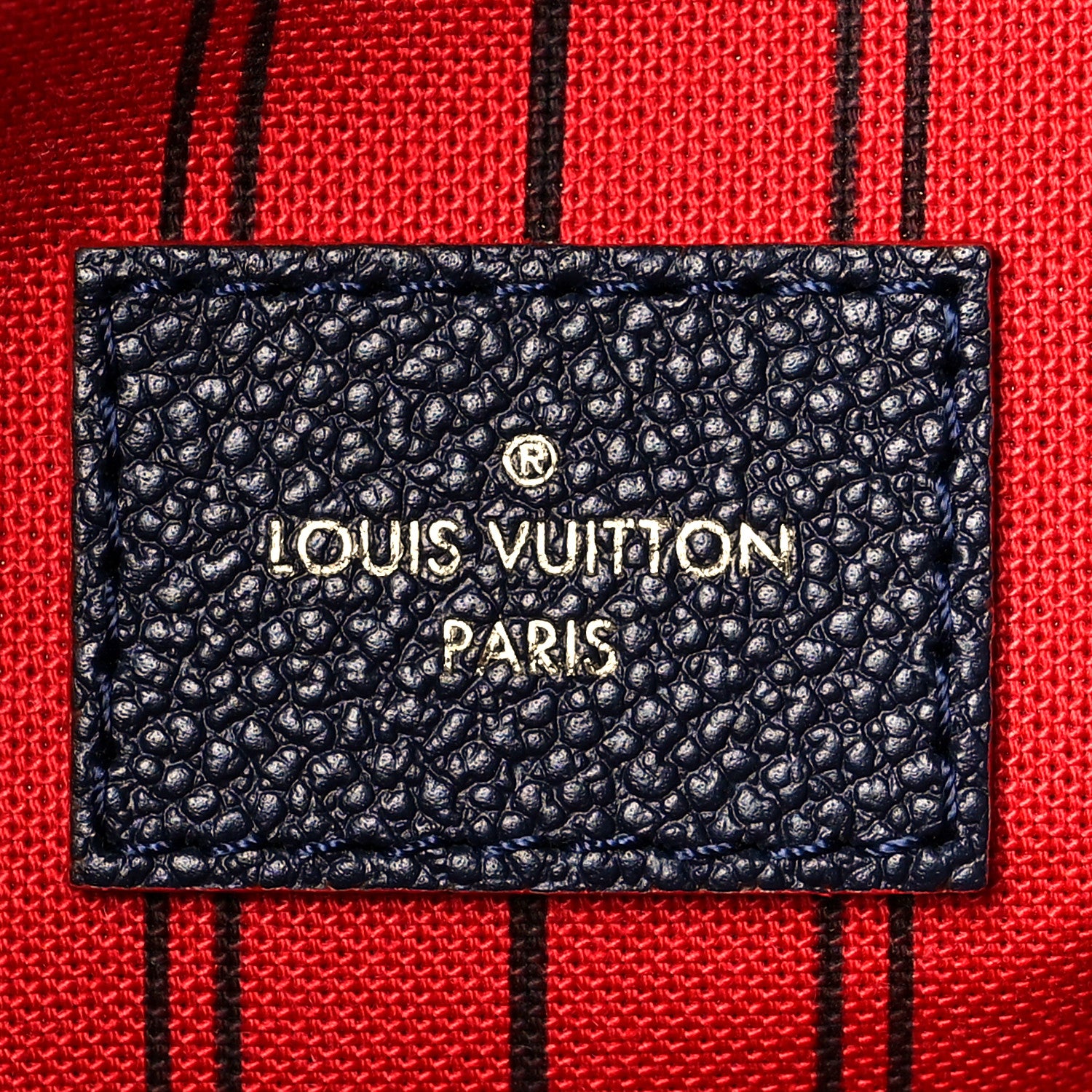 Louis Vuitton Empreinte Artsy MM Marine Rouge 6 of 10