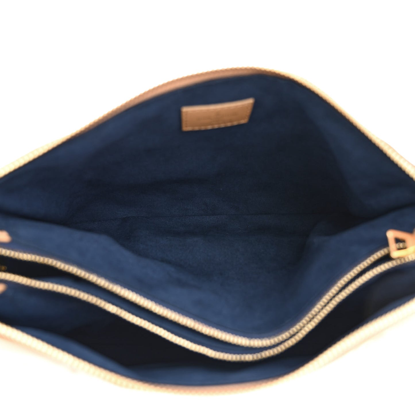 Lambskin Embossed Monogram Coussin PM Camel