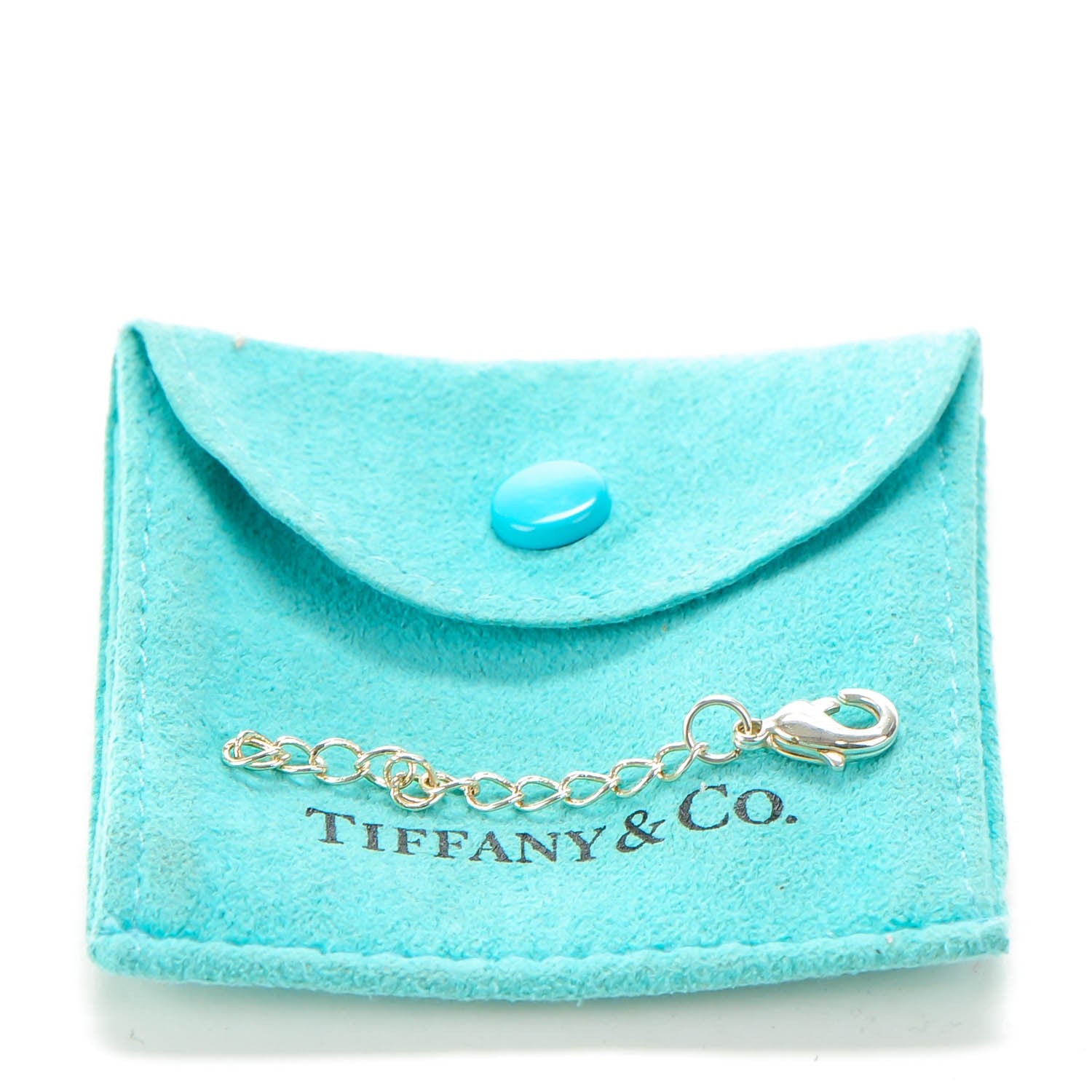 Tiffany Sterling Silver Diamond .05ct Elsa Peretti Diamonds by the Yard Pendant Necklace 8 of 8