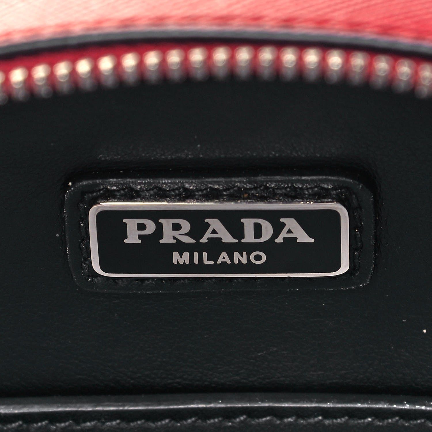 Prada Saffiano Travel Brique Crossbody Messenger Bag Fuoco 6 of 9