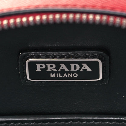 Prada Saffiano Travel Brique Crossbody Messenger Bag Fuoco 6 of 9