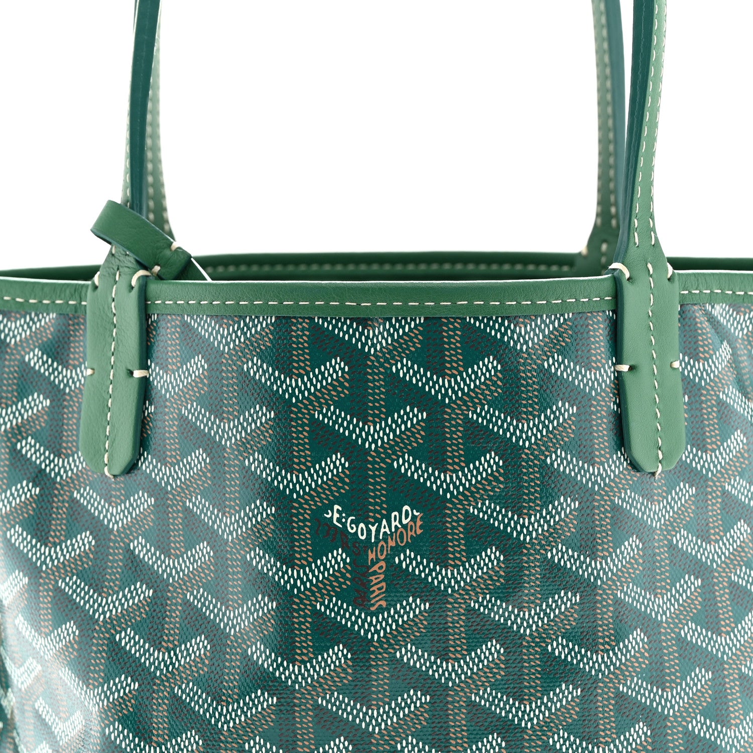 Goyard Goyardine Reversible Mini Anjou Green 8 of 10