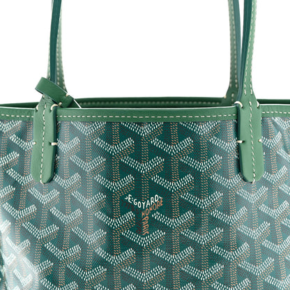 Goyard Goyardine Reversible Mini Anjou Green 8 of 10