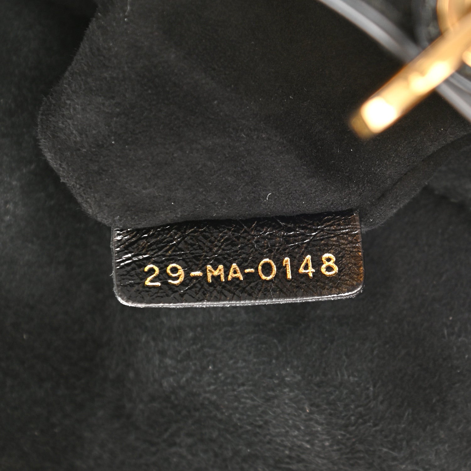 Christian Dior Lambskin Cannage Small Lucky Badges My Lady Dior Black 7 of 8