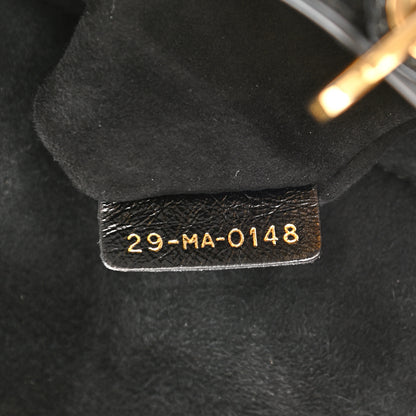 Christian Dior Lambskin Cannage Small Lucky Badges My Lady Dior Black 7 of 8