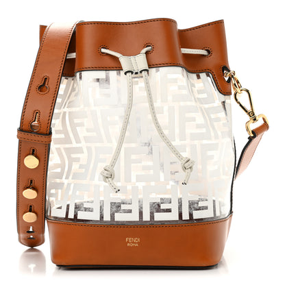 Fendi TPU FF Vitello Aura F is Fendi Grande Mon Tresor Bucket Bag White Cuoio 2 of 22