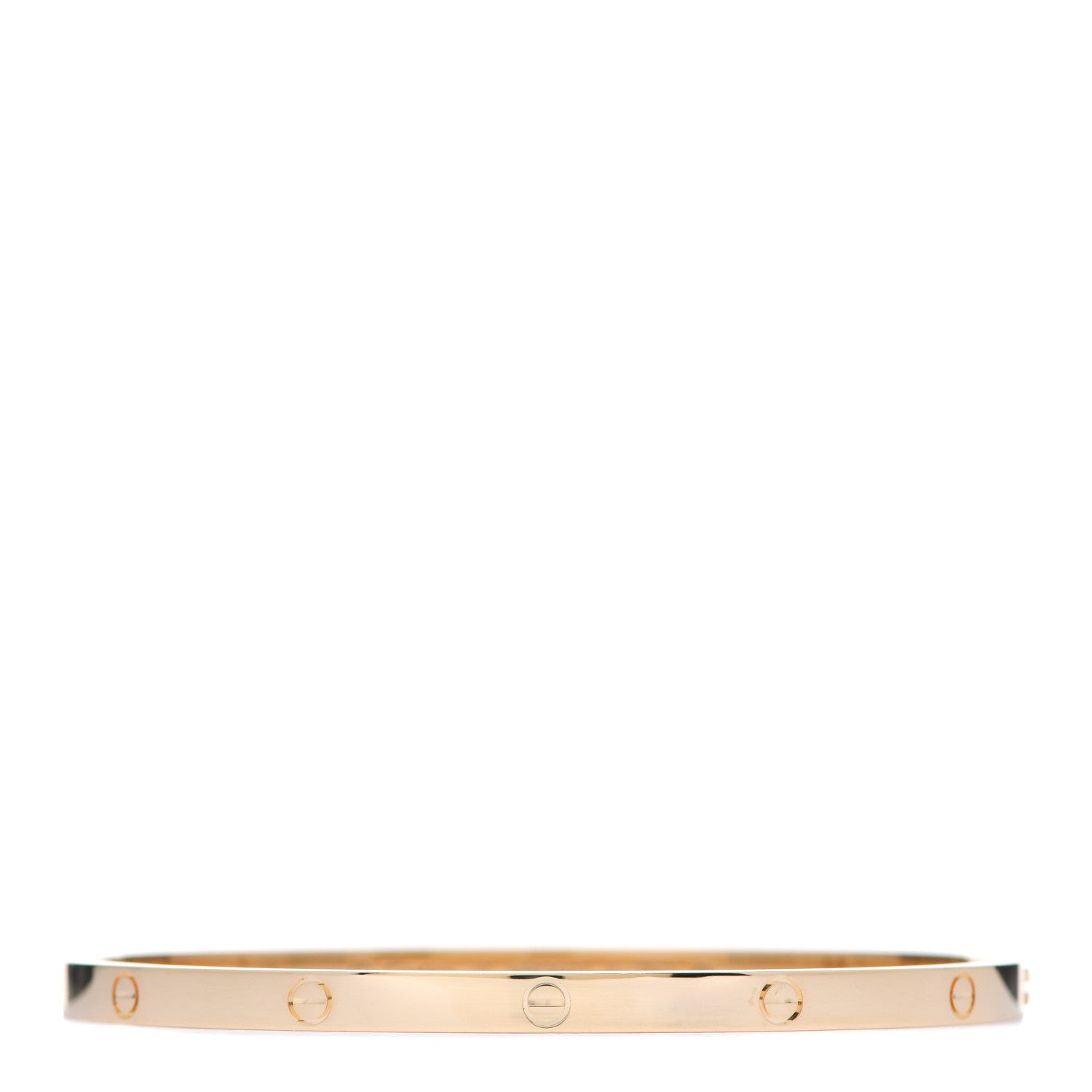 Cartier 18K Yellow Gold Small LOVE Bracelet 17 1 of 5