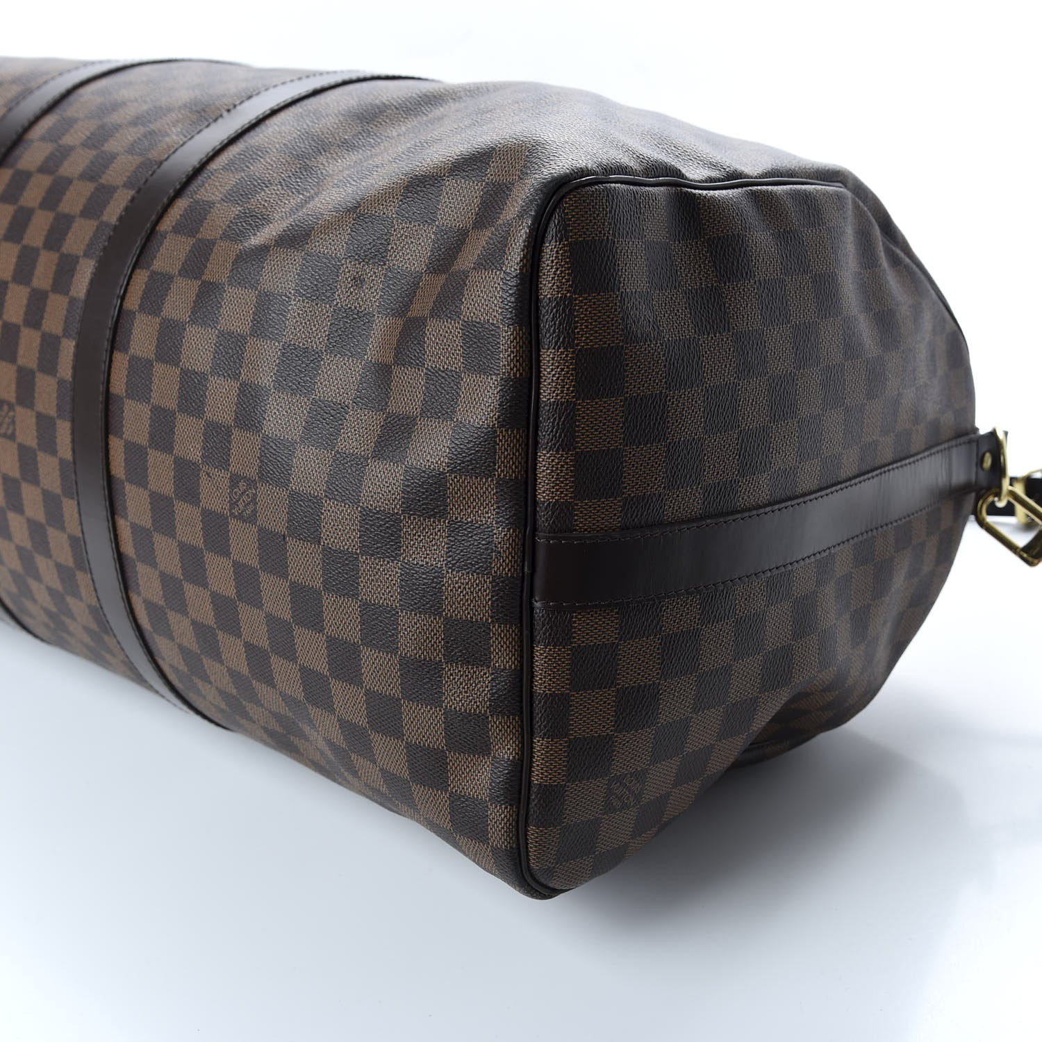 Louis Vuitton Damier Ebene Keepall Bandouliere 55 8 of 9