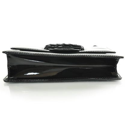 Valentino Garavani Patent Histoire Shoulder Bag Black 4 of 9