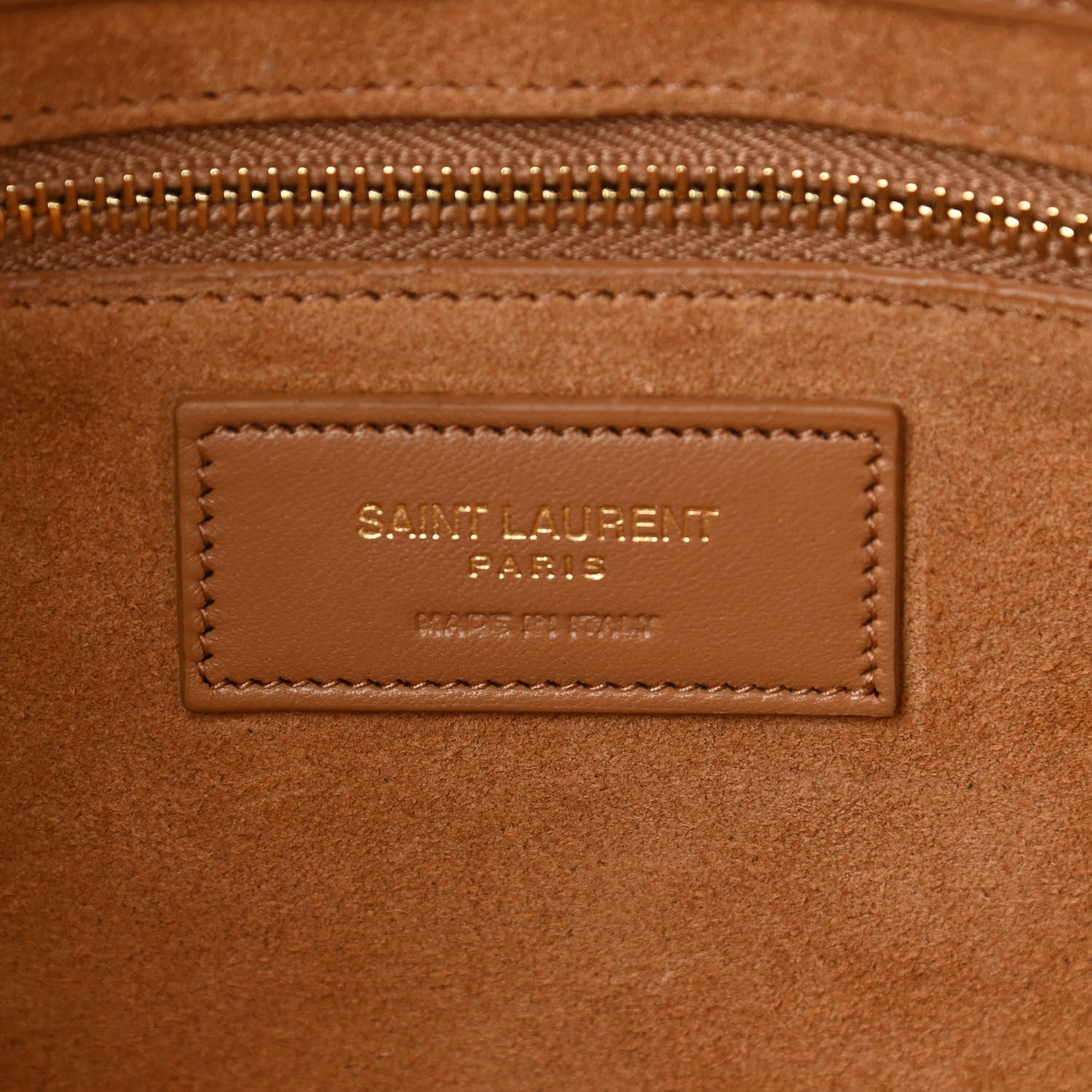 Saint Laurent Smooth Calfskin Le 5 A 7 Hobo Brown 7 of 22