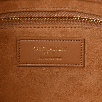 Saint Laurent Smooth Calfskin Le 5 A 7 Hobo Brown 7 of 22