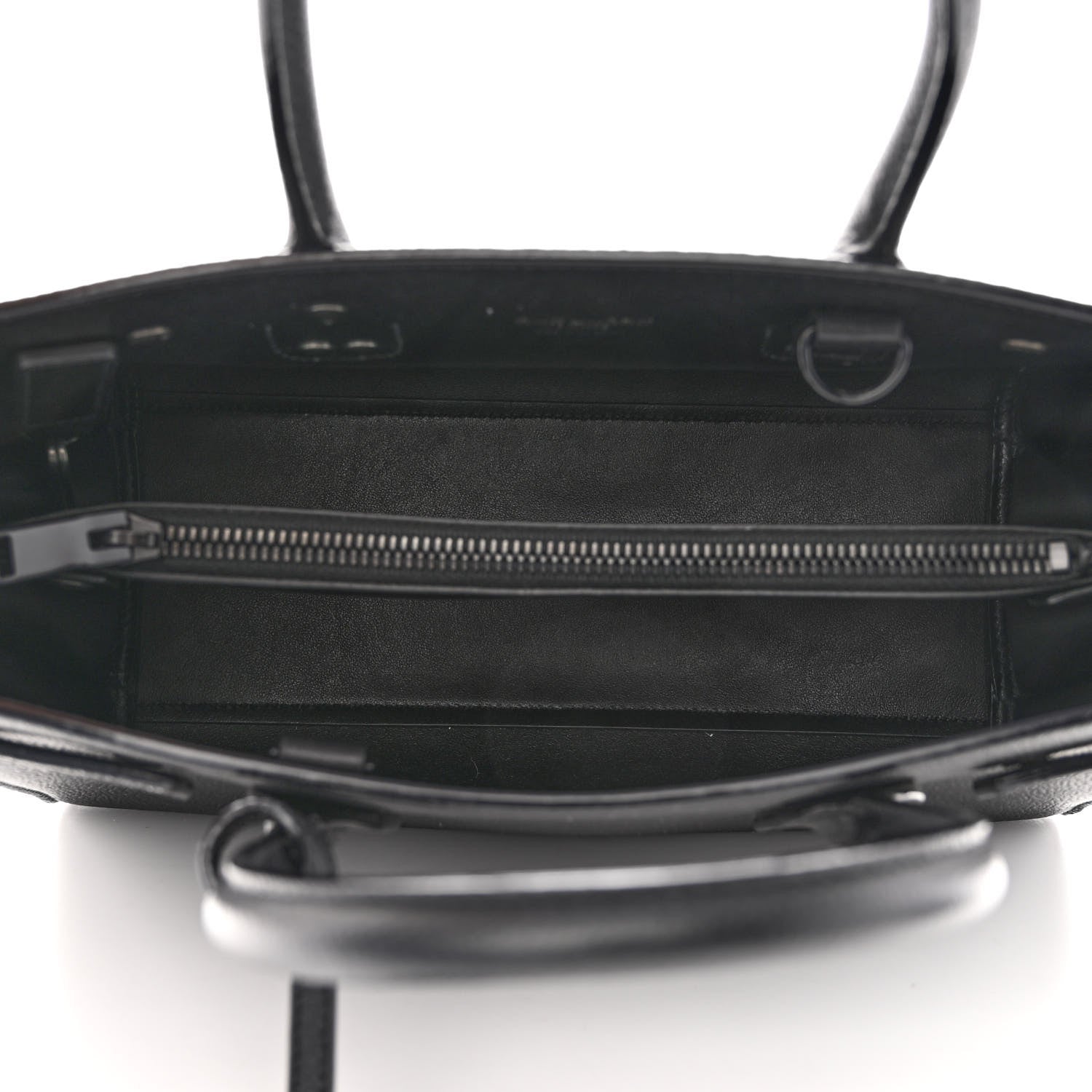 Saint Laurent Grained Calfskin Baby Sac De Jour Black 5 of 9