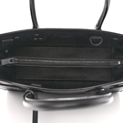 Saint Laurent Grained Calfskin Baby Sac De Jour Black 5 of 9
