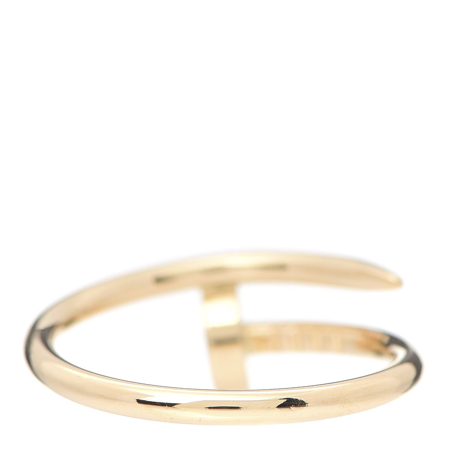 Cartier 18K Yellow Gold Small Juste Un Clou Ring 50 5.25 3 of 5
