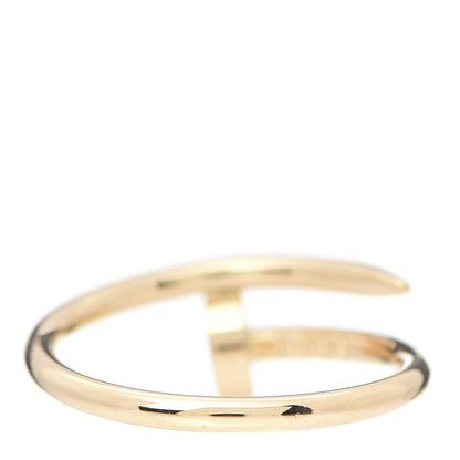 Cartier 18K Yellow Gold Small Juste Un Clou Ring 50 5.25 3 of 5