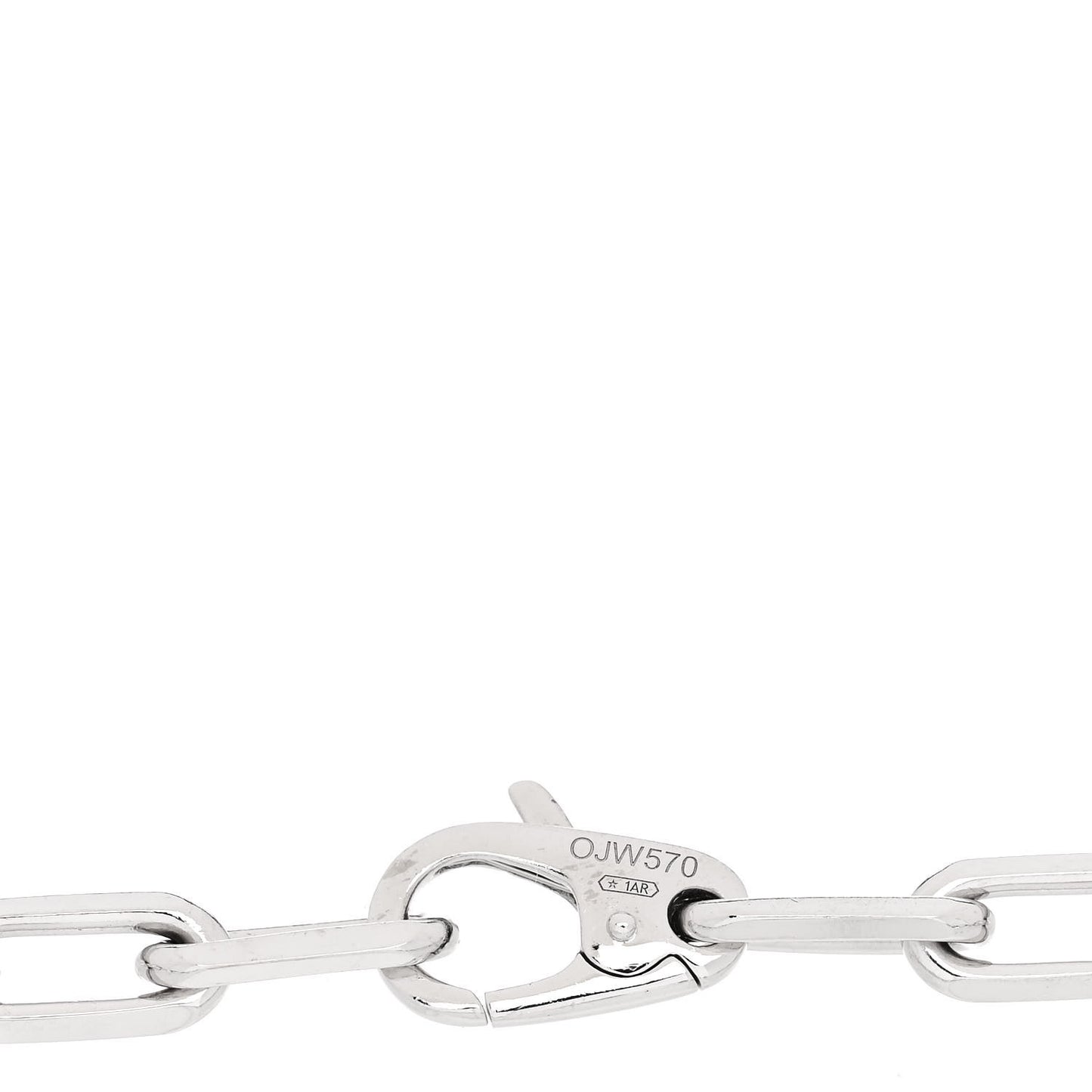 18K White Gold Santos de Cartier Bracelet