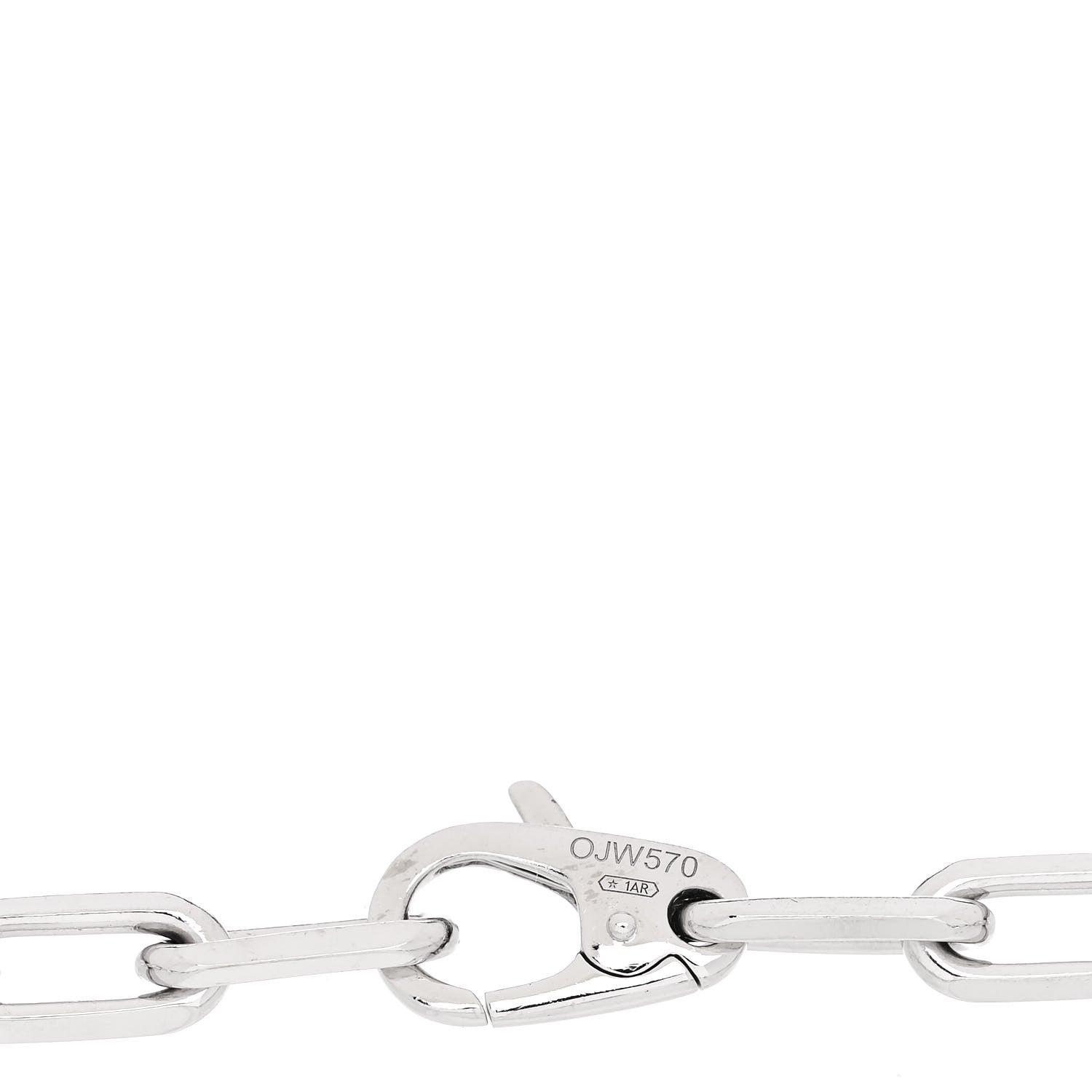 Cartier 18K White Gold Santos de Cartier Bracelet 4 of 5