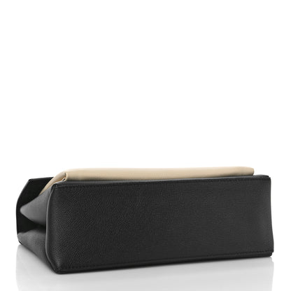 Louis Vuitton Soft Calfskin My Lockme Top Handle Vanille Black 4 of 8