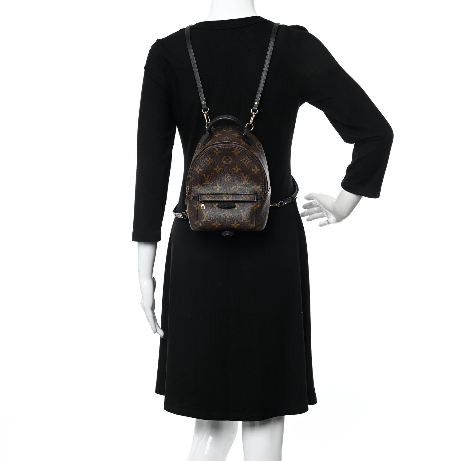 Louis Vuitton Monogram Palm Springs Backpack Mini 3 of 11