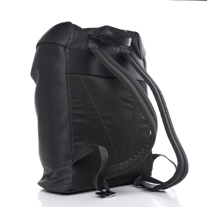 Louis Vuitton Calfskin Nylon V Line Pulse Backpack Asphalt 3 of 9