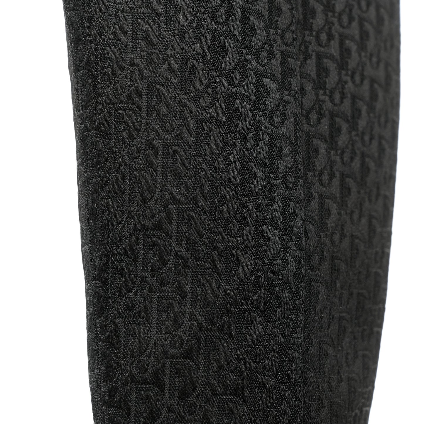 Monogram Buckle Tall Boots 36 Black
