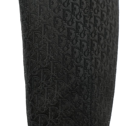 Christian Dior Monogram Buckle Tall Boots 36 Black 6 of 9