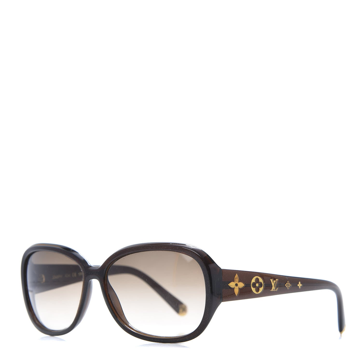 Louis Vuitton Acetate Obsession GM Sunglasses Z0459W Brown Glitter 1 of 8