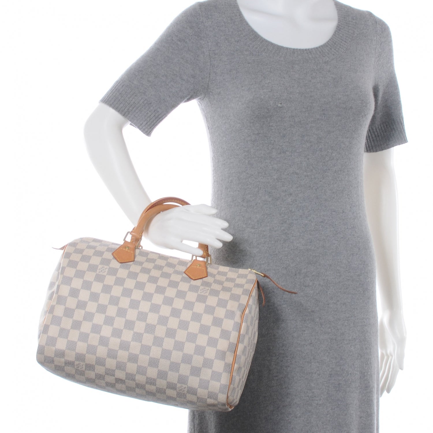 Louis Vuitton Damier Azur Speedy 30 2 of 8
