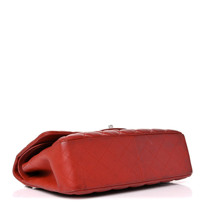Chanel Caviar Quilted Jumbo Double Flap Red 3 of 24