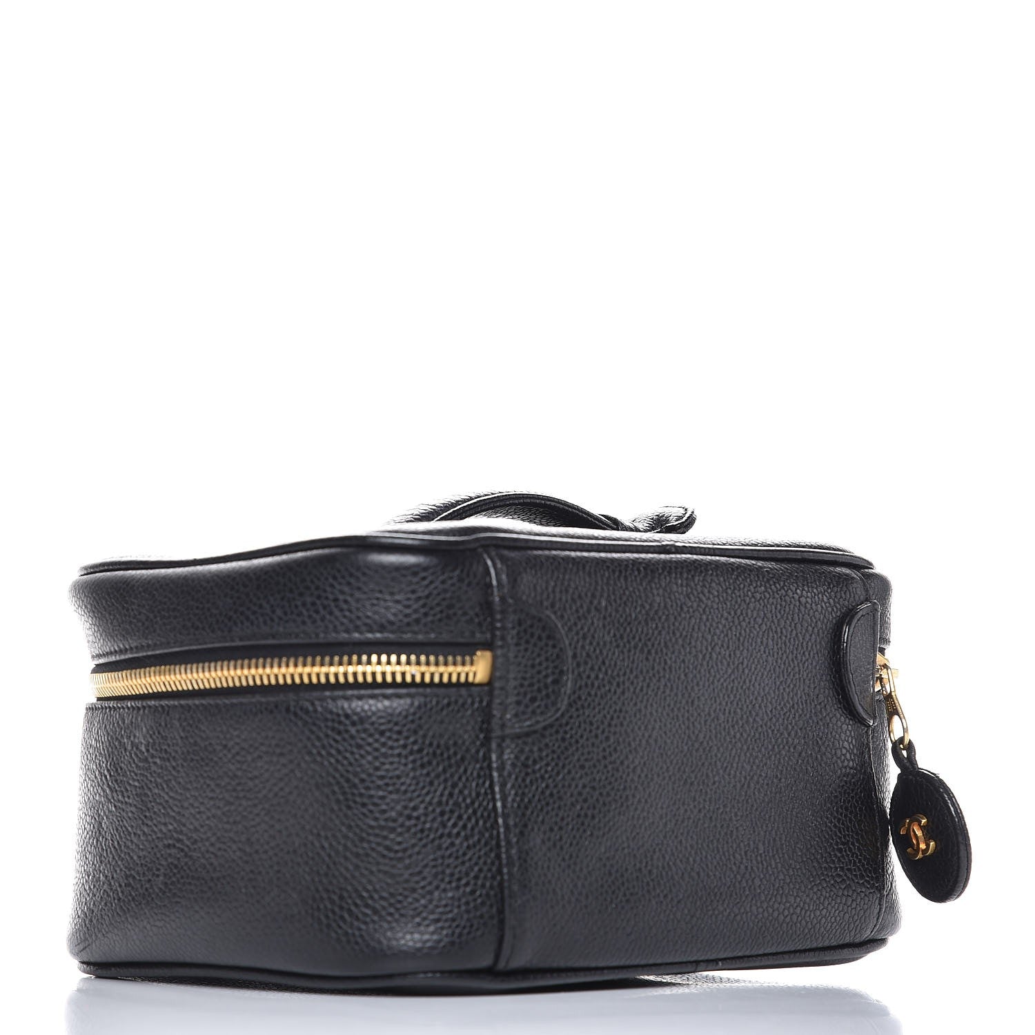 Chanel Caviar Vanity Cosmetic Case Black 3 of 8