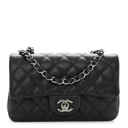 Chanel Caviar Quilted Mini Rectangular Flap Black 1 of 10