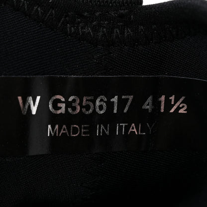Chanel Velvet Calfskin Mixed Fibers CC Sneakers 41.5 Black 9 of 10