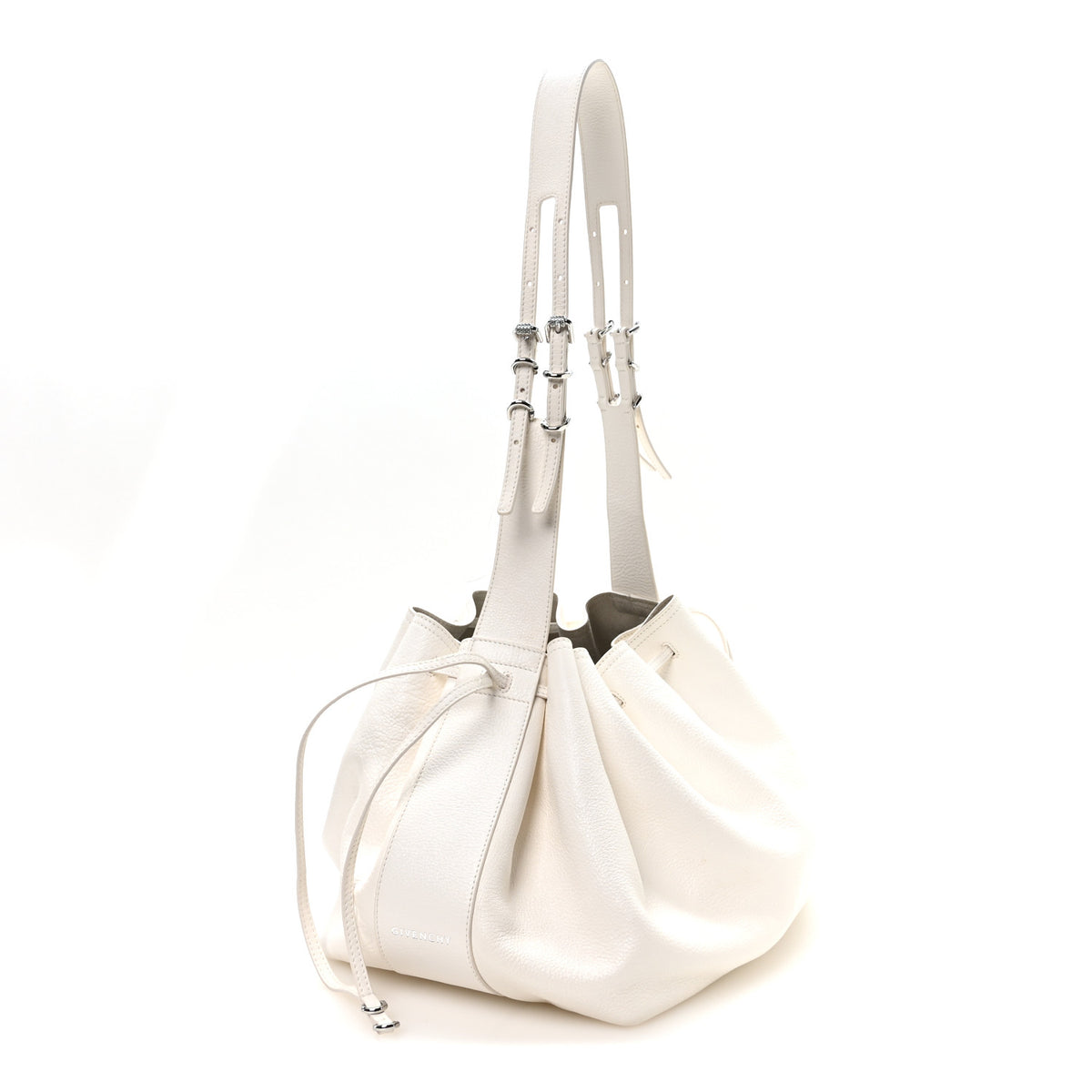 Calfskin Pumpkin Bag Ivory