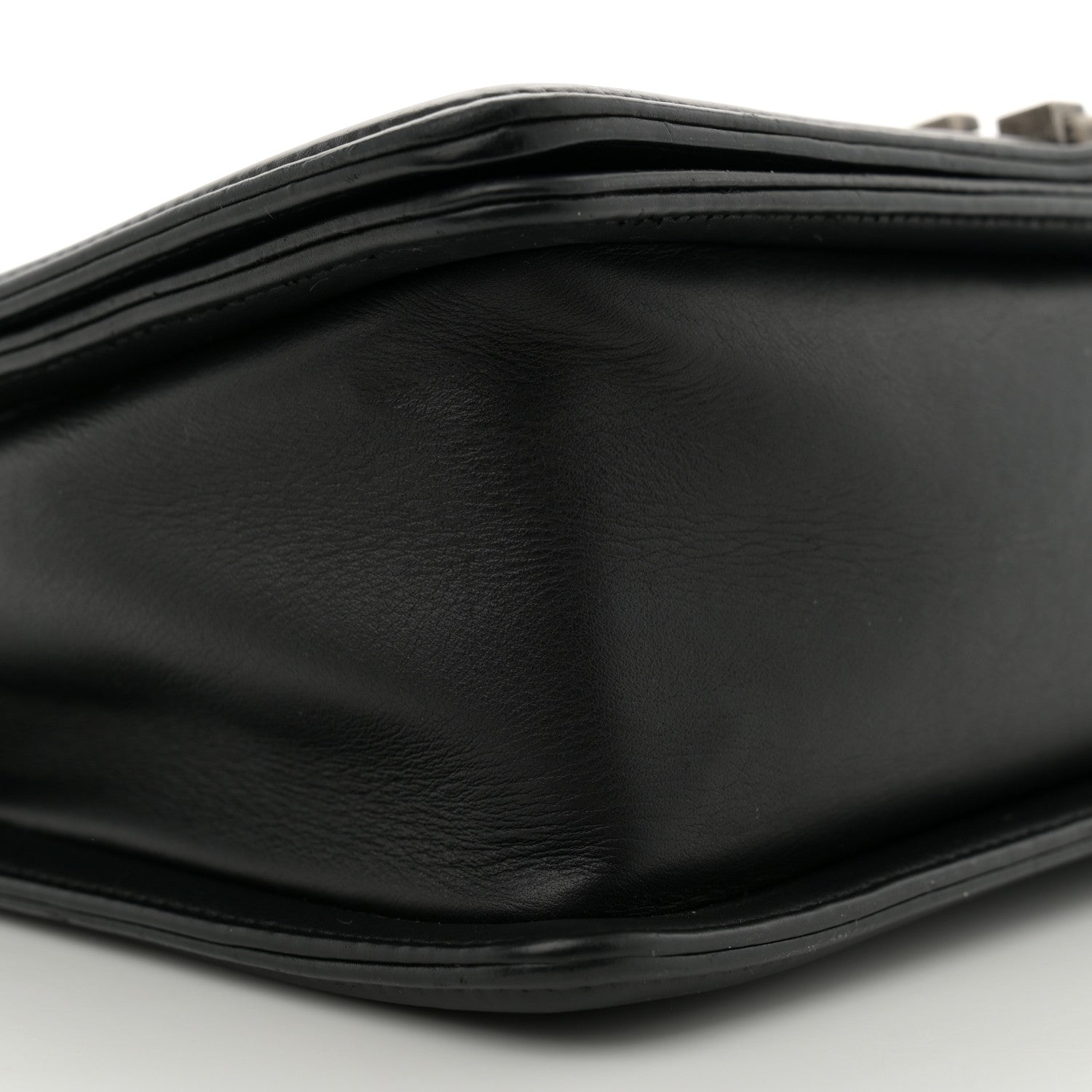 Chanel Calfskin Quilted Medium Boy Flap Black 9 of 11