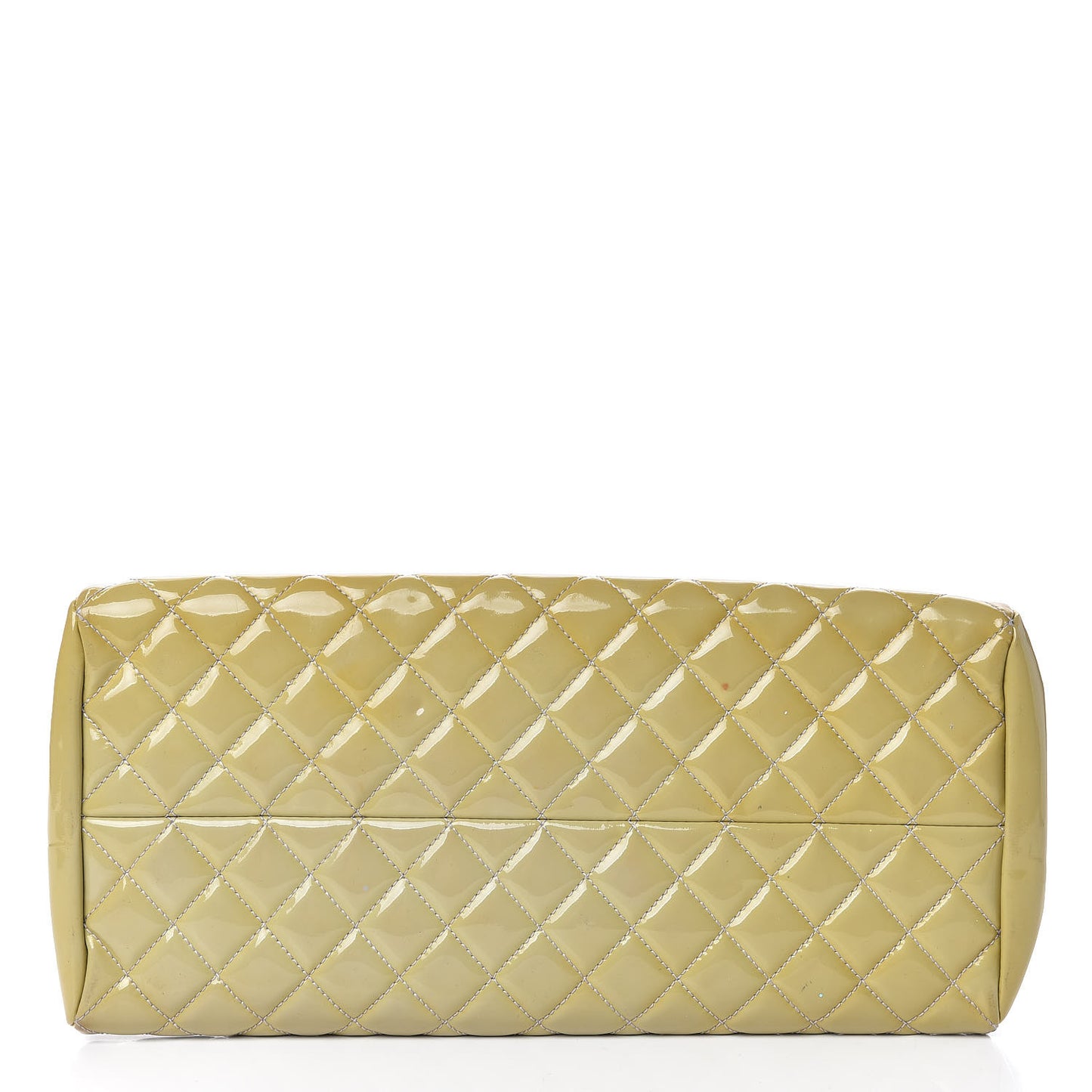 Patent Quilted Medium Just Mademoiselle Yellow