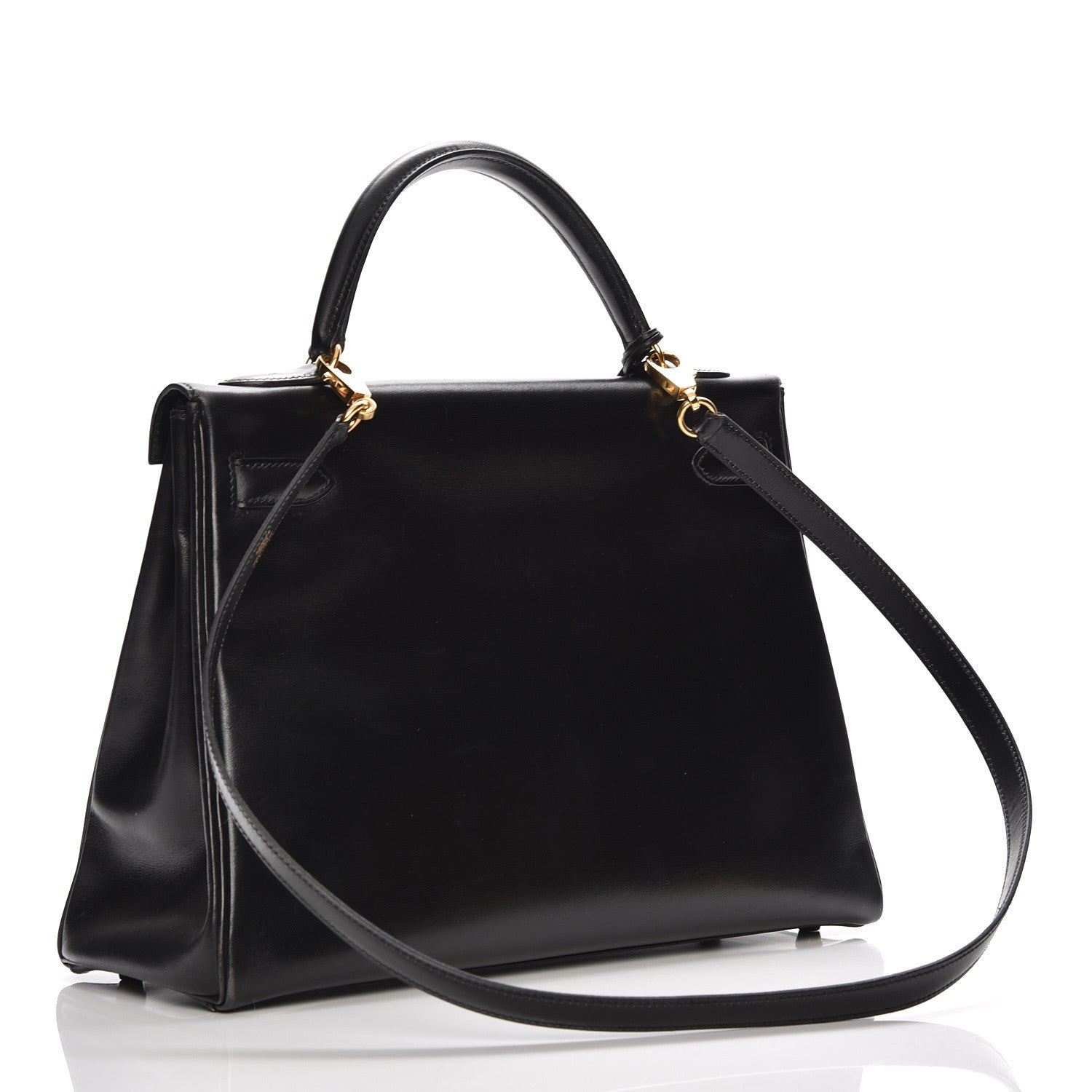 Hermes Box Kelly Retourne 32 Black 4 of 31