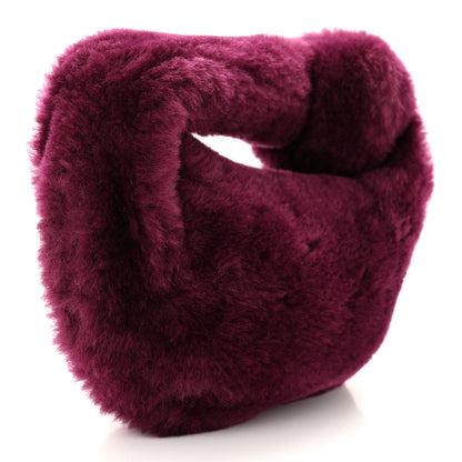 Bottega Veneta Shearling Lambskin Mini Jodie Mystic 3 of 11