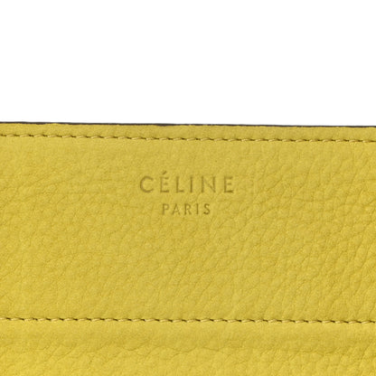 Celine Nubuck Medium Phantom Luggage Chartreuse 6 of 12